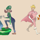 Illustration for article titled The Super Maria Sisters
